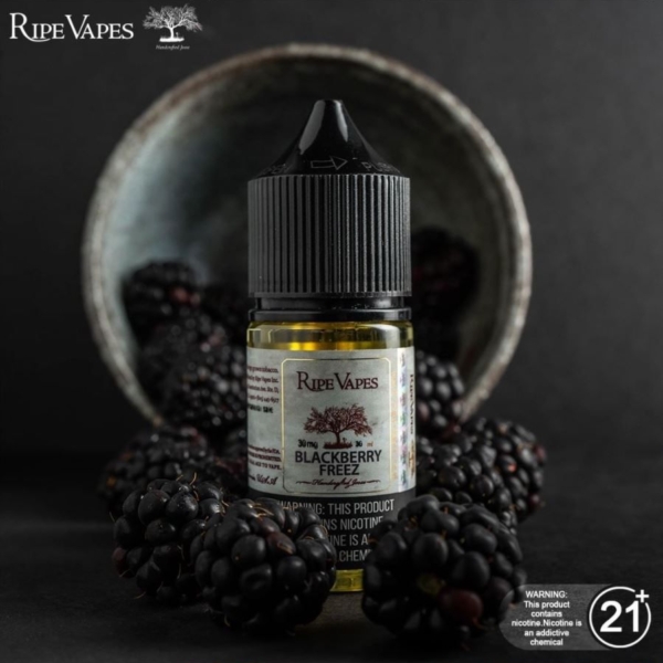 سالت شاه توت یخ رایپ ویپز Ripe Vapes Blackberry Freez