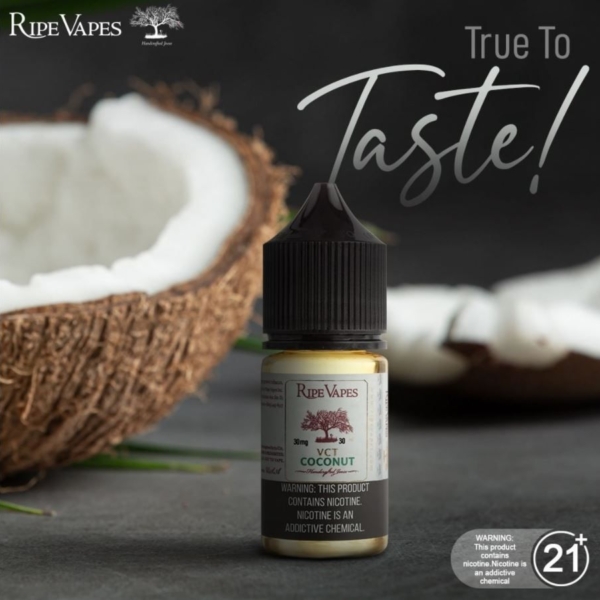 سالت تنباکو نارگیل رایپ ویپز RIPE VAPES VCT COCONUT