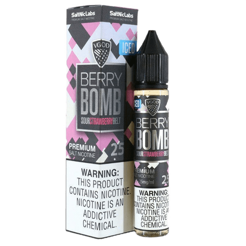 سالت ویگاد توت فرنگی یخ VGOD BOMB BERRY ICE