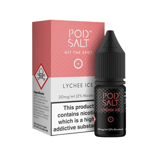 سالت لیچی یخ پادسالت PODSALT Lychee Ice
