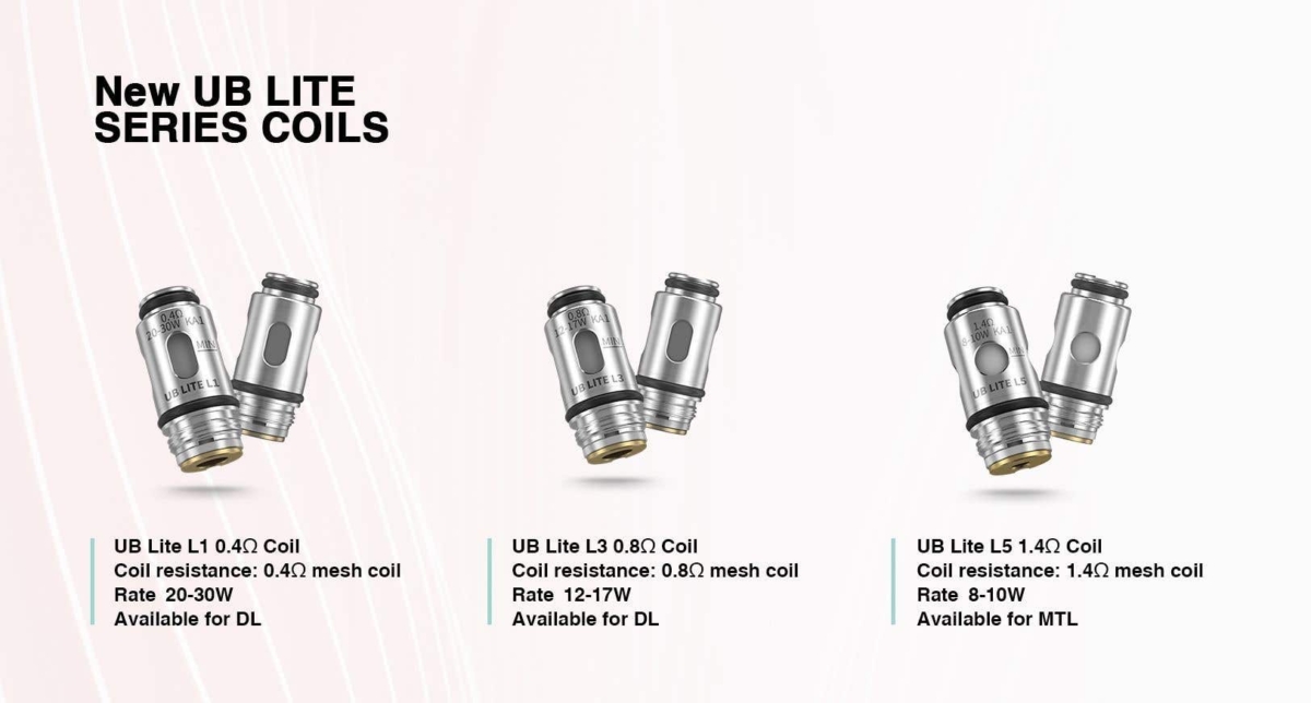 کویل لاست ویپ یو بی لایت LOST VAPE UB LITE