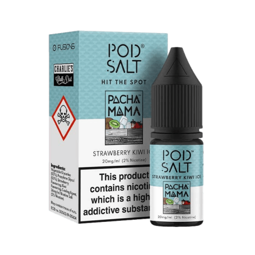 سالت توتفرنگی کیوی یخ پادسالت  PODSALT STRAWBERRY KIWI ICE