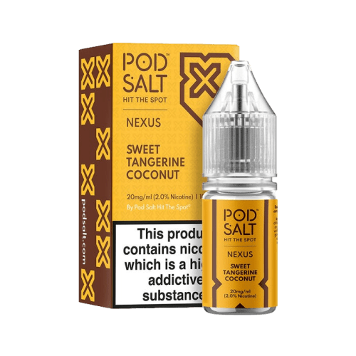 سالت  نارنگی نارگیل  پادسالت PODSALT NEXUS SWEET TANGERINE COCONUT