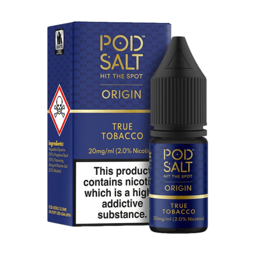 سالت تنباکو خالص پادسالت PODSALT ORIGIN TRUE TOBACCO