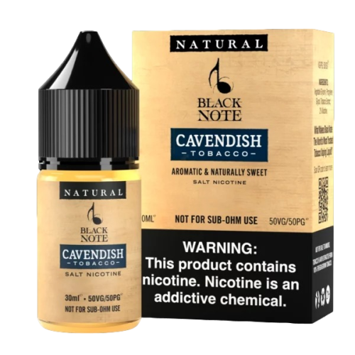 سالت تنباکو کاوندیش بلک نوت Black Note Cavendish