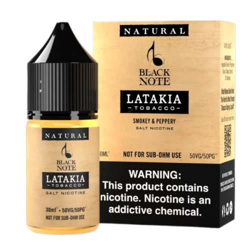 سالت تنباکو لاتاکیا بلک نوت Black Note Latakia Tobacco