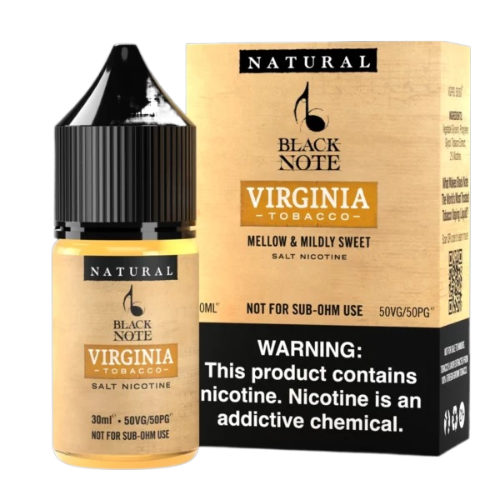 سالت تنباکو ویرجینیا بلک نوت Black Note Virginia Tobacco