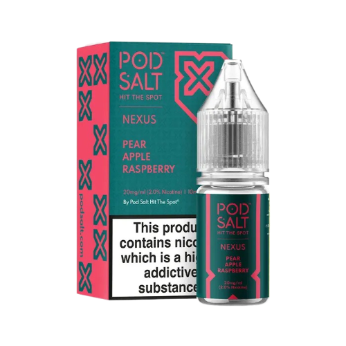 سالت پادسالت گلابی سیب رزبری PODSALT NEXUS PEAR APPLE RASPBERRY