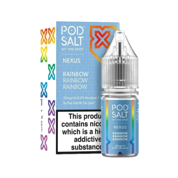 سالت آبنبات یخ پادسالت  PODSALT NEXUS RAINBOW ICE