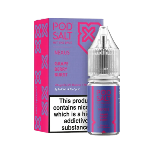 سالت پادسالت میکس توت و انگور PODSALT NEXUS GRAPE BERRY BURST
