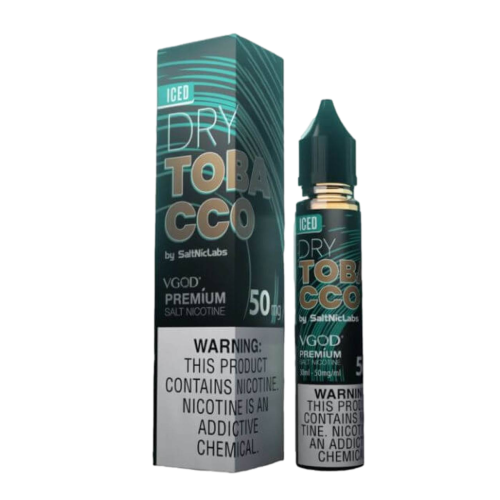سالت ویگاد تنباکو خشک یخ VGOD ICE DRY TOBACCO