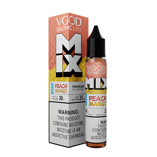 سالت میکس ویگاد هلو انبه یخ  VGOD MIX ICED PEACH MANGO