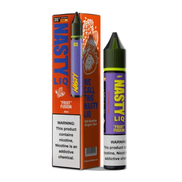 سالت نستی پاستیل انگور توت فرنگی NASTY LIQ Fruit Fusion