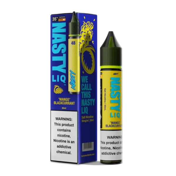 سالت نستی انبه انگور سیاه  NASTY LIQ Mango Blackcurrent