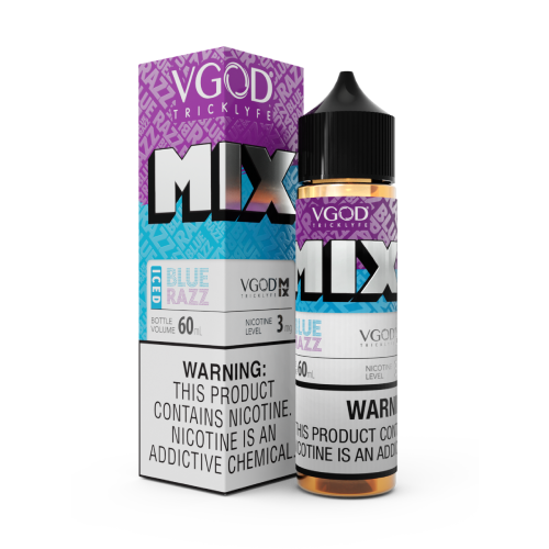 جویس ویگاد میکس تمشک آبی یخ  Vgod MIX Iced Blue Razz