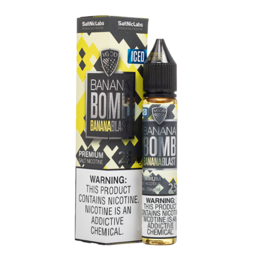 سالت ویگاد موز یخ  VGOD BANANA BOMB ICED