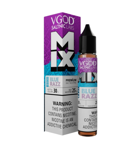 سالت ویگاد میکس بلوبری تمشک  یخ VGOD MIX ICED BLUE RAZZ