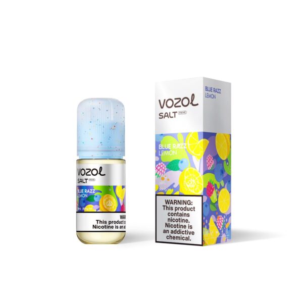 سالت بلوبری تمشک لیمو وزول  VOZOL BLUE RAZZ LEMON