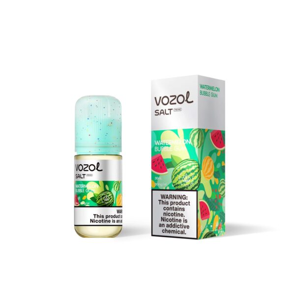 سالت آدامس بادکنکی هندوانه وزول  VOZOL WATERMELON BUBBLE GUM