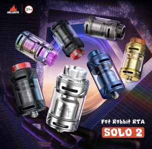اتومایزر هل ویپ فت ربیت سولو2 Hellvape Fat Rabbit Solo 2 RTA